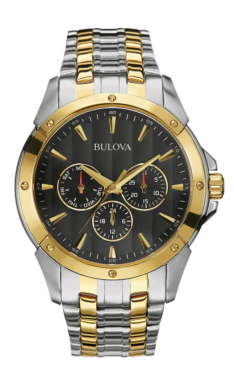 Montre Bulova à quartz pour homme - Acier inoxydable | Doucet Latendresse