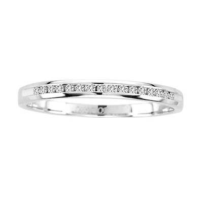 Half-eternity band for woman