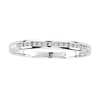 Half-eternity band for woman