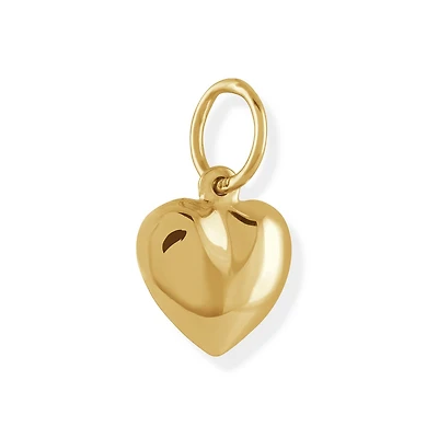 Pendentif Coeur pour bébé - Or jaune poli 10K. Color: jaune | Doucet Latendresse