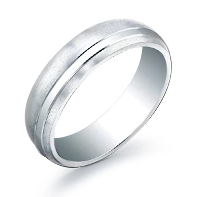 Band for men -  Titanium. Color: white | Doucet Latendresse