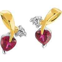 Boucles d'oreilles à tiges fixes pour femme