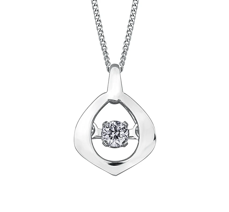 Pendentif Éclat du Nord Diamant Dansant