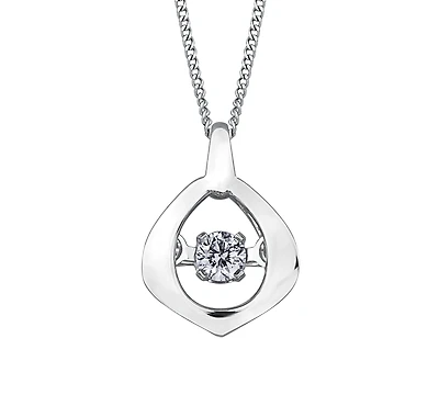 Pendentif Éclat du Nord Diamant Dansant