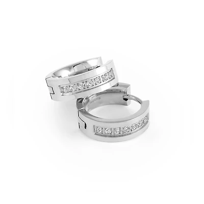 Huggies style earrings