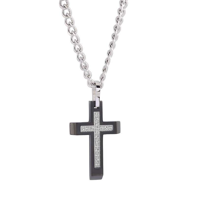 Collier avec pendentif croix