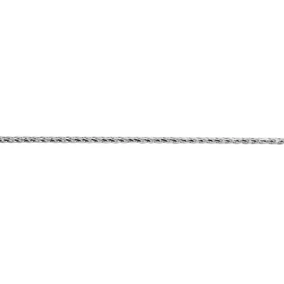 7.5'' Bracelet in 10k White Gold. Color: white | Doucet Latendresse