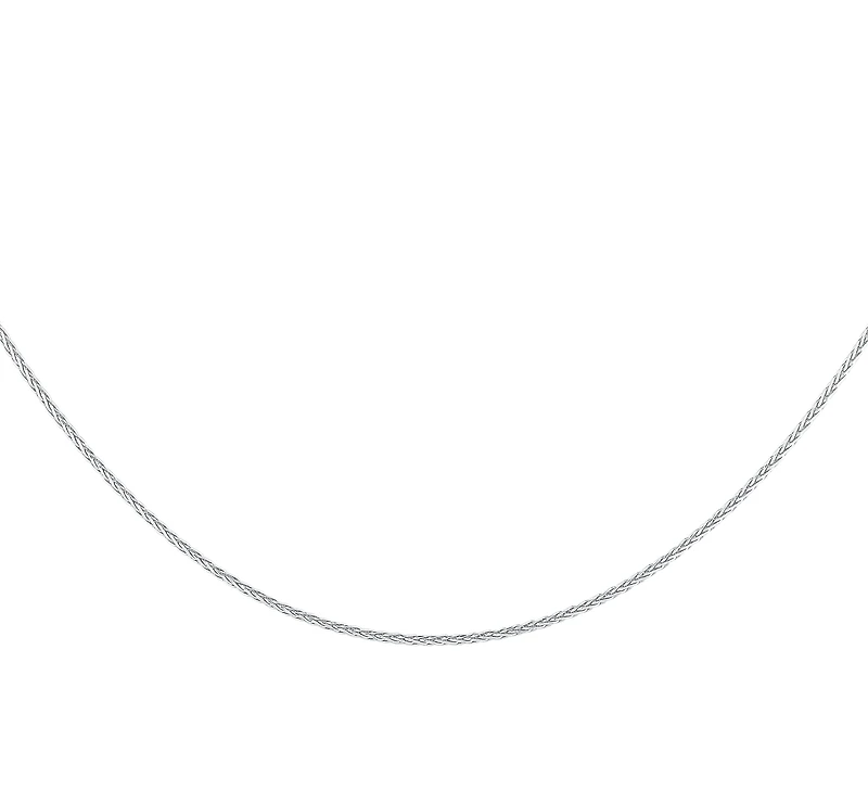 Chaîne 20'' - Argent sterling avec fini plaqué rhodium. Color: argent | Doucet Latendresse