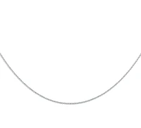 Chaîne 20'' - Argent sterling avec fini plaqué rhodium. Color: argent | Doucet Latendresse