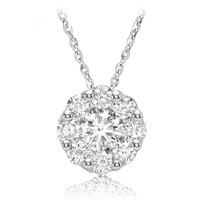 Flower pendant for woman