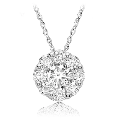 Pendentif fleur pour femme