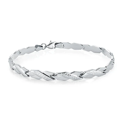 Bracelet pour femme - Argent sterling. Color: blanc | Doucet Latendresse