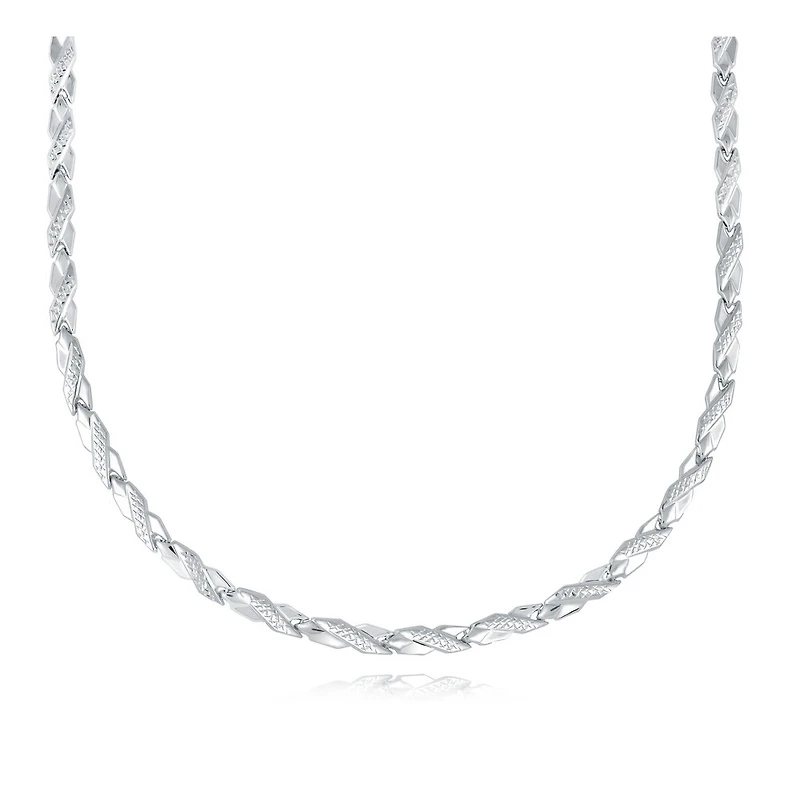 Collier pour femme - Argent Sterling. Color: blanc | Doucet Latendresse