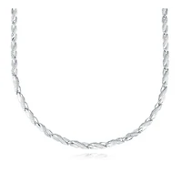 Collier pour femme - Argent Sterling. Color: blanc | Doucet Latendresse