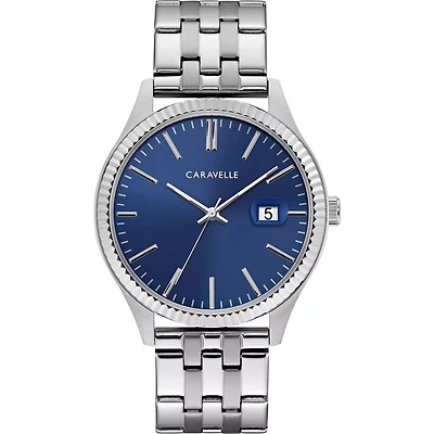 Montre Caravelle Dress avec Bracelet et Boitier en Acier Inoxydable