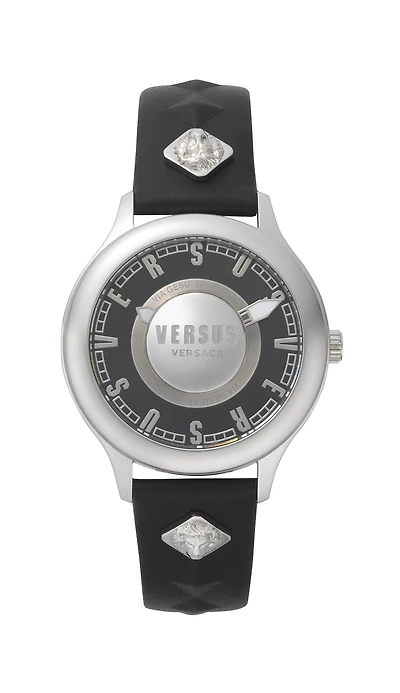 Montre Versus par Versace pour femme - Acier inoxydable & Bracelet de cuir | Doucet Latendresse