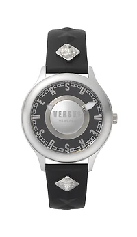 Montre Versus par Versace pour femme - Acier inoxydable & Bracelet de cuir | Doucet Latendresse