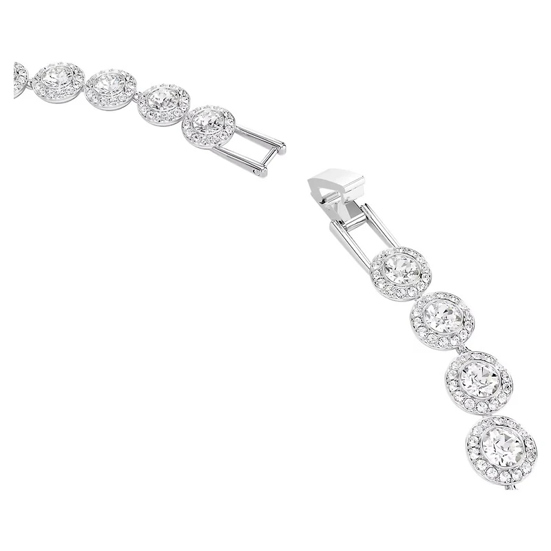 Collier Una Angelic en Métal Rhodié avec Cristaux Swarovski - 15