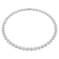 Collier Una Angelic en Métal Rhodié avec Cristaux Swarovski - 15