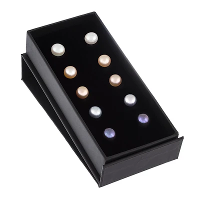 Ensemble de boucles d'oreilles perles d'eau douce ( paires