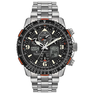 Citizen Promaster Skyhawk A-T Titanium Eco-Drive Watch – 45mm, Radio-Controlled, World Time | Doucet Latendresse