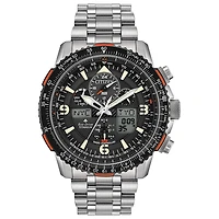 Montre Citizen Promaster Skyhawk A-T en Titane – 45mm, Éco-Drive, Contrôle Radio, Heure Mondiale | Doucet Latendresse
