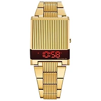 MONTRE BULOVA POUR HOMMES BRACELET EN ACIER INOXYDABLE DE TON OR | Doucet Latendresse