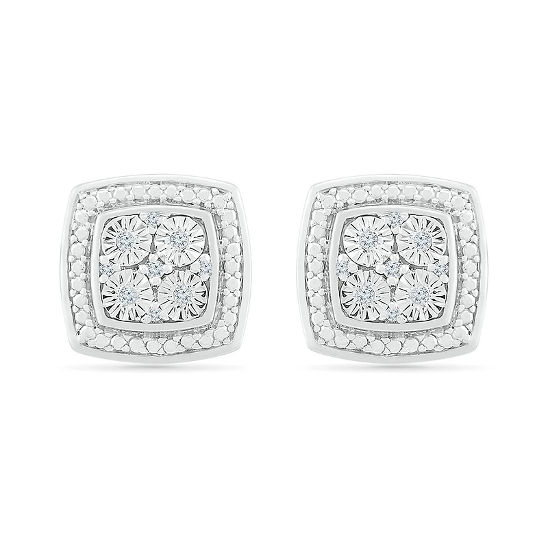 Boucles d'oreilles à tiges fixes pour femme