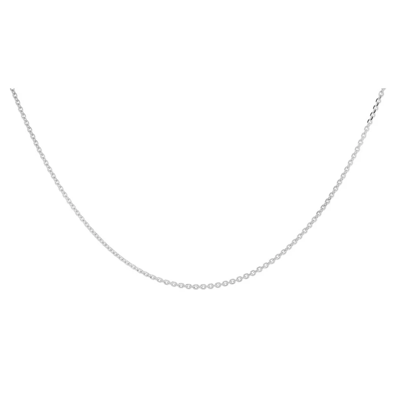 Chaîne 14'' pour femme - Argent sterling .925. Color: argent | Doucet Latendresse