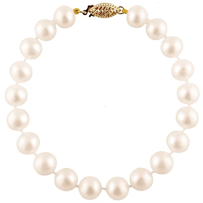 8-9MM Pearl Bracelet - 14K gold - 7.25