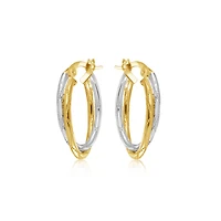 Boucles d'oreilles anneaux pour femme
