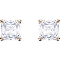 Boucles d'oreilles clous attract, blanc