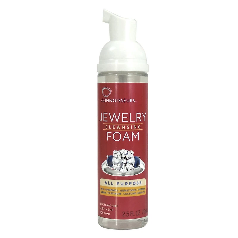 Foam cleaner for jewelry/ for all purpose: diamonds, gemstones, pearls, gold! | Doucet Latendresse