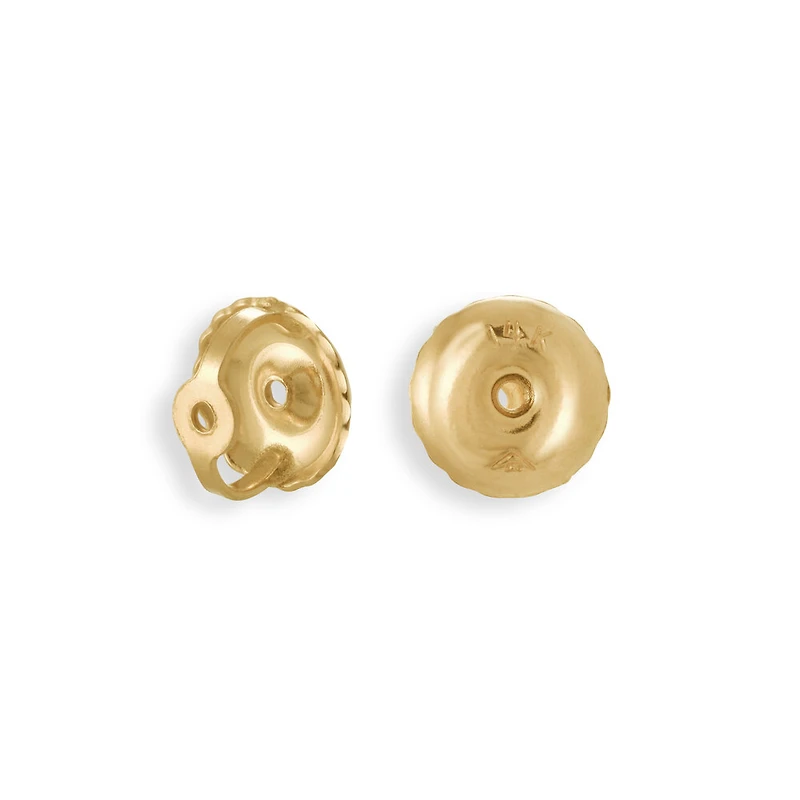 Fermoir papillon vissé  14K ( le prix par unité). Color: jaune | Doucet Latendresse