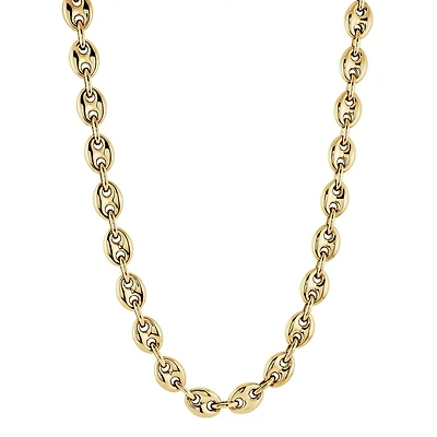 Chaîne en acier inoxydable Marina pour femme 22