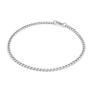 Chaine de cheville en acier inoxydable - 9 | Doucet Latendresse