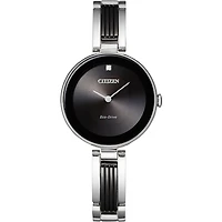 AXIOM watch : two-tone stainless steel bracelet and case with black ion plating. | Doucet Latendresse