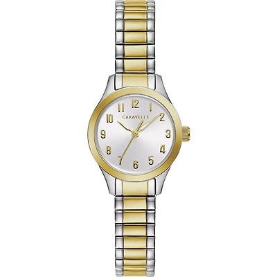 Caravelle Watch Traditional with Stainless Steel Bracelet and Case - 24mm | Doucet Latendresse