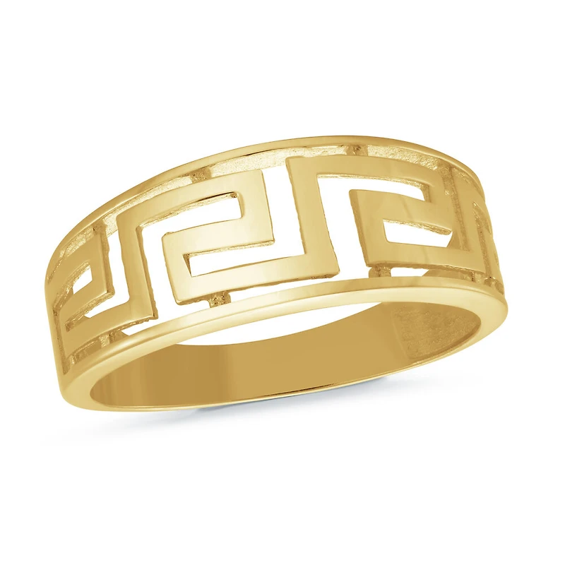 Bague a motifes 10k. Color: jaune | Doucet Latendresse