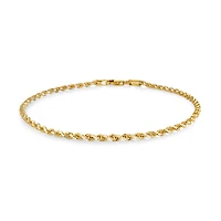 Bracelet en or torsadé  