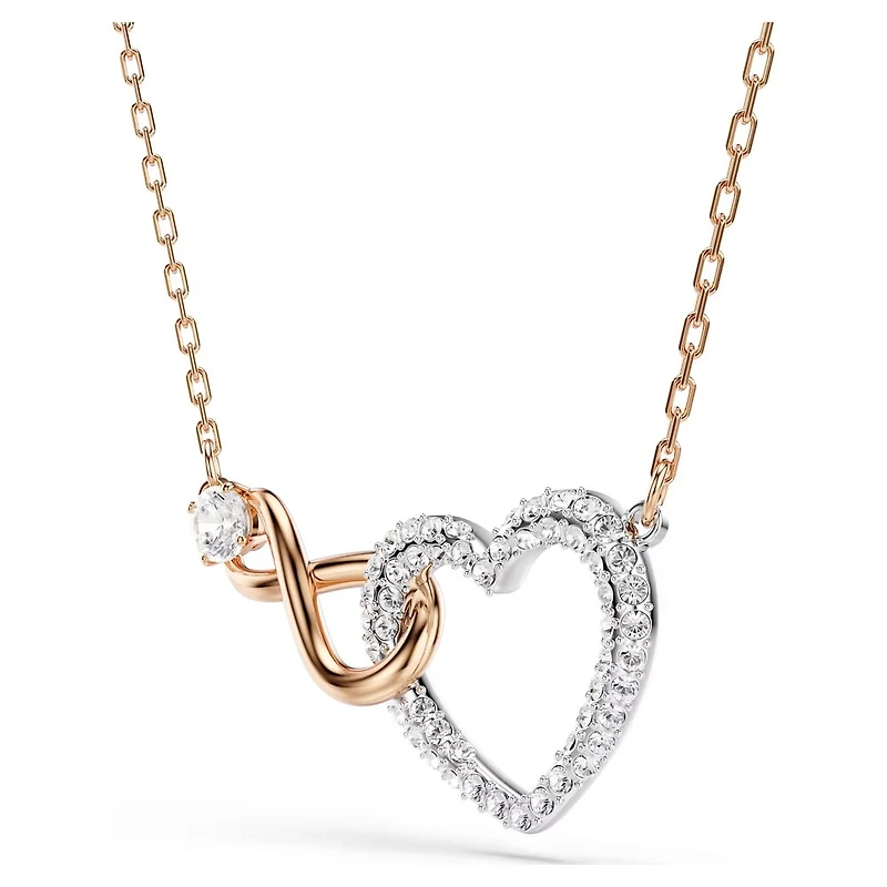 Collier Hyperbola en Métal Plaqué Deux-Tons avec Cristaux Swarovski - 15