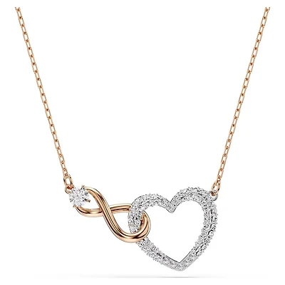 Collier Hyperbola en Métal Plaqué Deux-Tons avec Cristaux Swarovski - 15