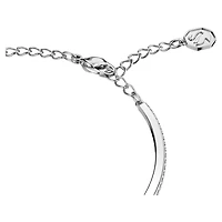 Bracelet-jonc Millenia en Métal Rhodié avec Cristaux Swarovski Bleu - 15.5 - 18.5 cm. Color: blanc | Doucet Latendresse
