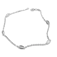 Bracelet de chevile 10'' en argent sterling | Doucet Latendresse