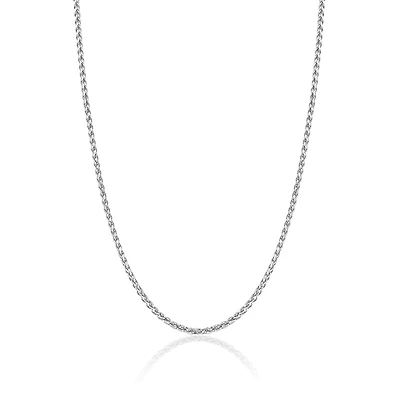 Chain 24 inches in Sterling Silver .925. Color: silver | Doucet Latendresse