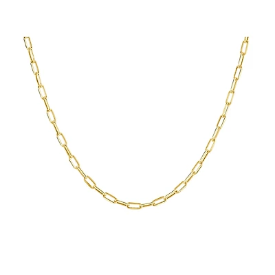 18'' chain in 10K yellow gold. Color: yellow | Doucet Latendresse
