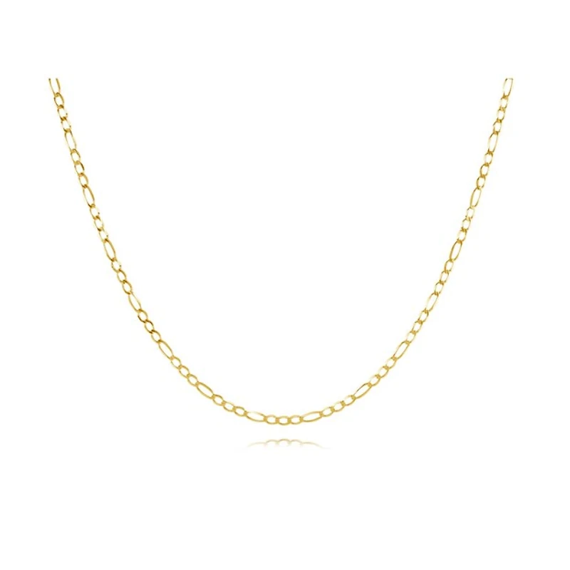 Chaîne Figaro en Or 10K