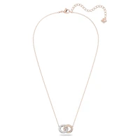 Collier Dextera en Métal Plaqué Deux-Tons avec Cristaux Swarovski - 15