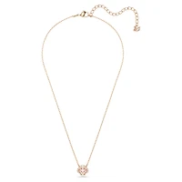 Collier Una en Métal Plaqué Or Rose avec Cristaux Swarovski - 15