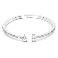 Bracelet Swarovski ''Attract'' - Blanc, Métal rhodié. Color: blanc | Doucet Latendresse